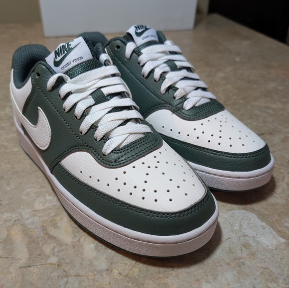 Nike Court Vision Low Next Nature "Vintage Green (2024) Women's Size 8 No Box - Picture 3 of 12